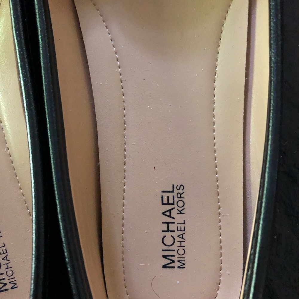 Michael Kors black leather flats - Picture 4 of 4